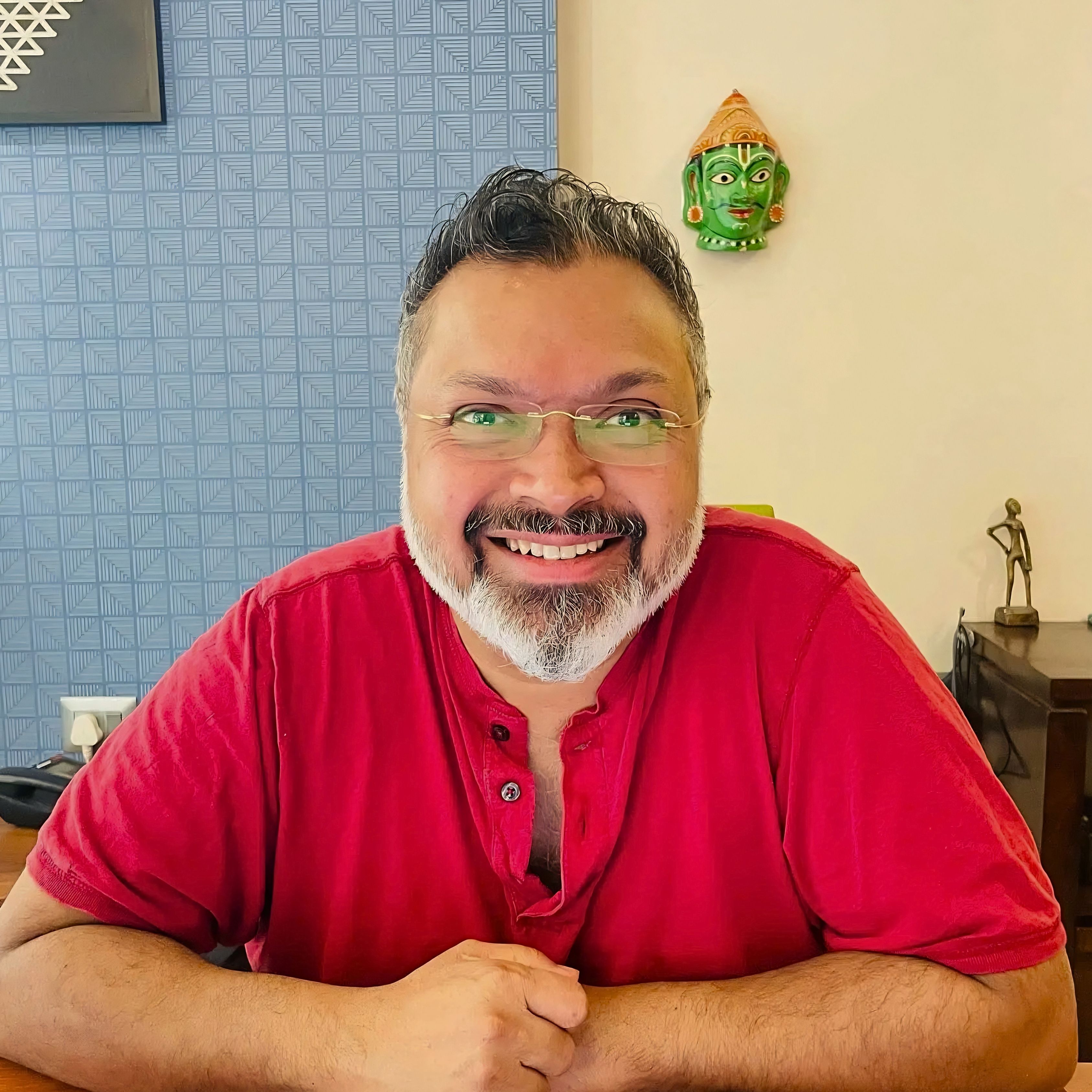 Temporary portrait for Devdutt Pattanaik
